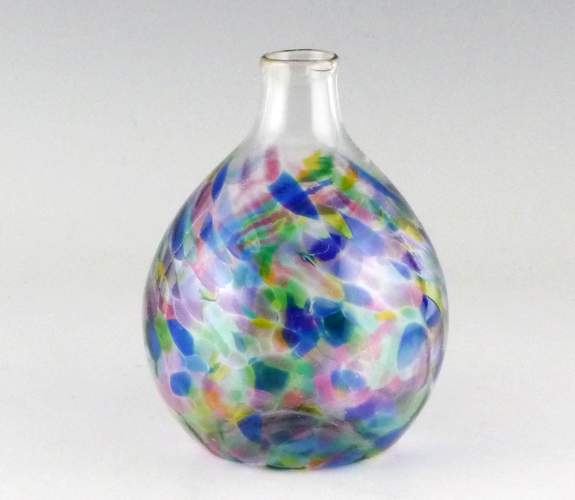 Henrietta Glass- blown glass vase